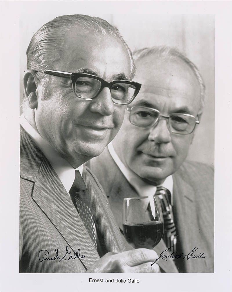 Ernest and Julio Gallo